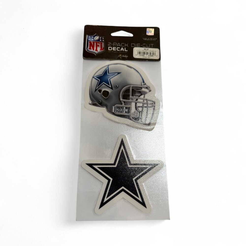 NFL 2-Pack Die-Cut Decal - DALLAS COWBOYS